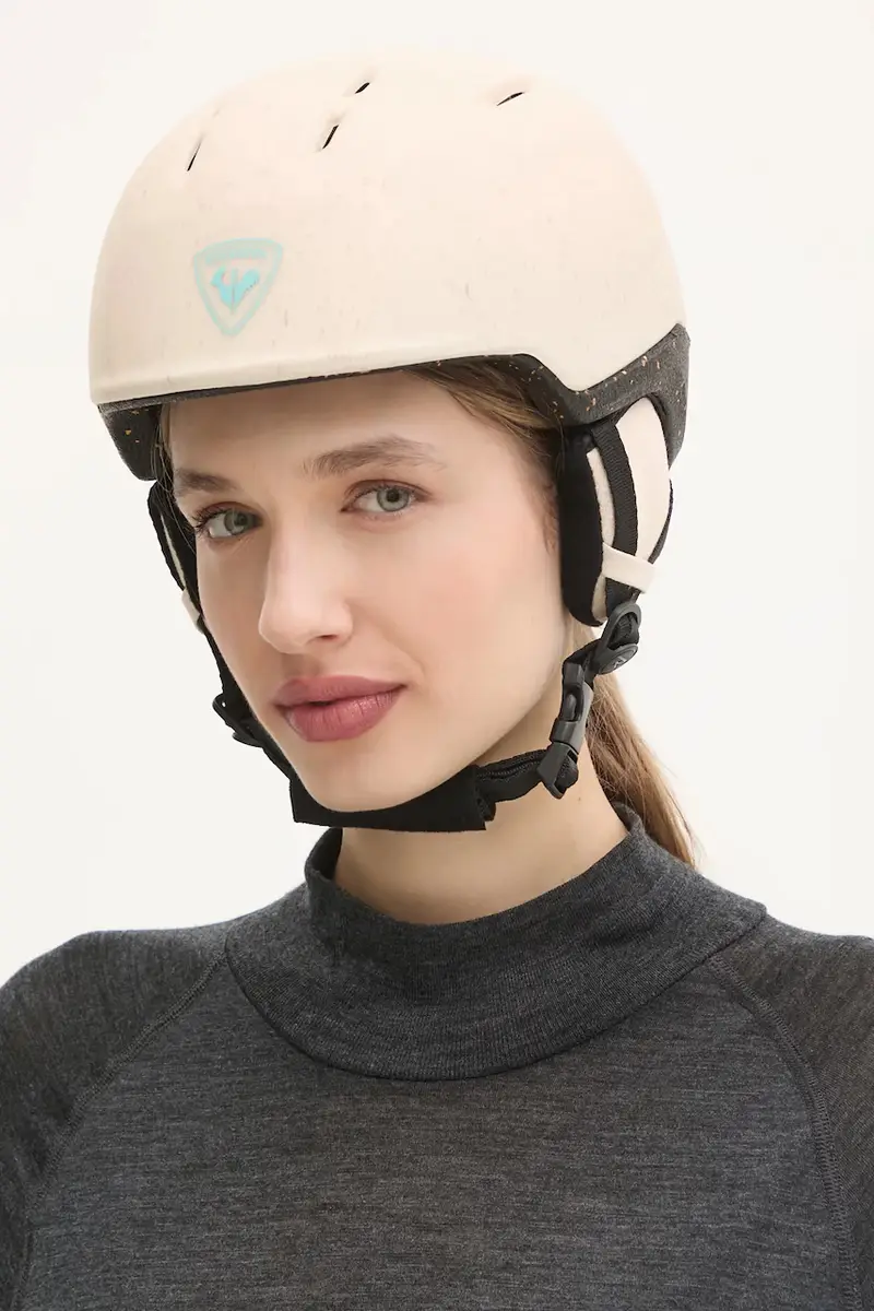 casco da sci Fit Impacts Essential colore beige RKNHF06 miniatura 3