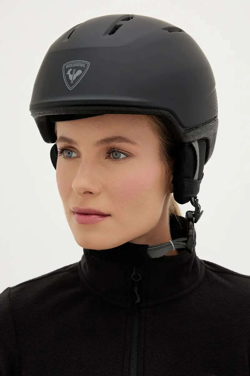 casco da sci Fit Impacts Nero miniatura 4