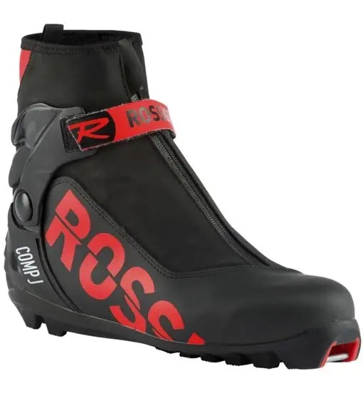 Comp J - scarpe sci fondo skating/classico - bambino Black