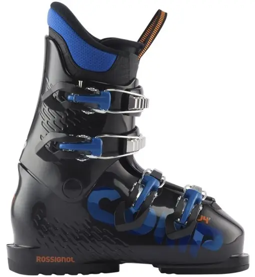 Comp J4 - scarponi sci alpino - bambino Black