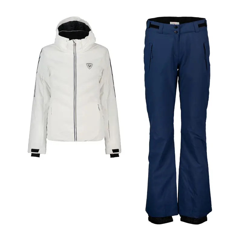 COMPLETO GIACCA MIKA POLIOWN E PANTALONI SLEET DONNA Bianco