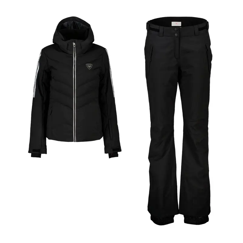 COMPLETO GIACCA MIKA POLIOWN E PANTALONI SLEET DONNA Nero