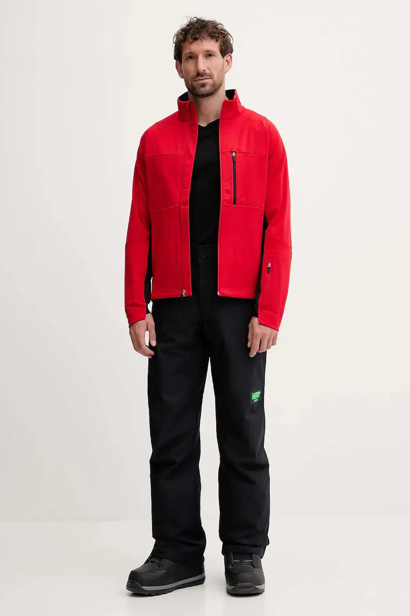 felpa da sport GENETYS Rosso miniatura 2