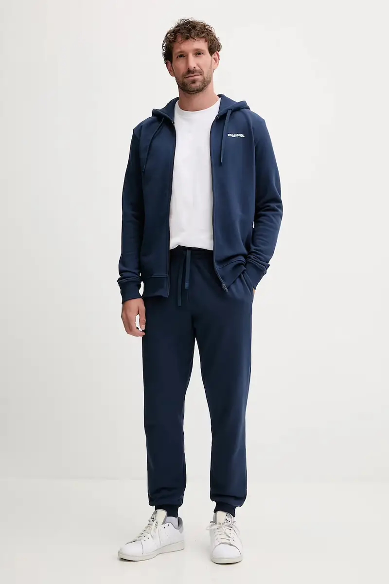 felpa in cotone PRESSET Blu navy miniatura 2