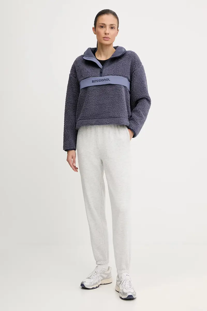 felpa in pile ALLTRACK Blu miniatura 2