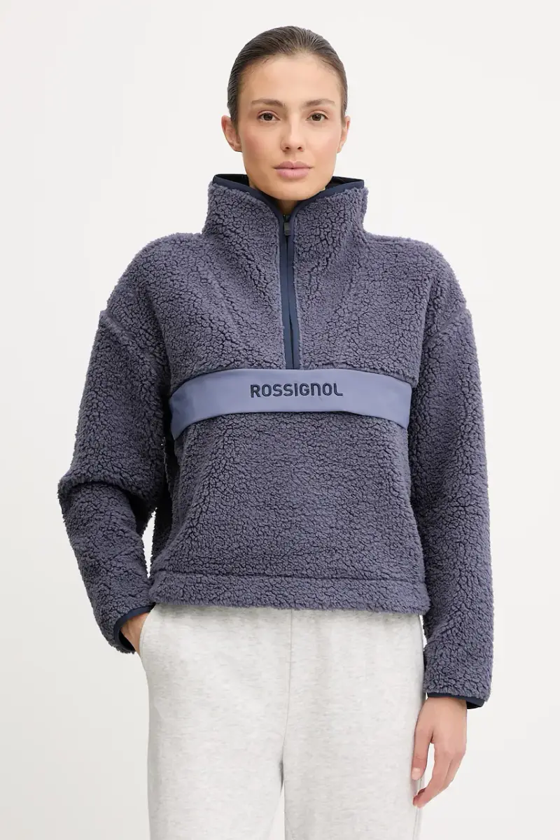 felpa in pile ALLTRACK Blu