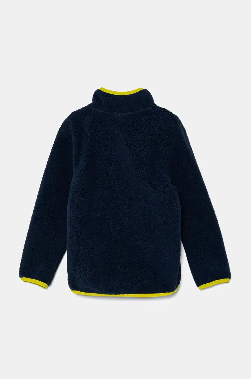 felpa in pile bambini ALLTRACK colore blu navy RLNYL08 miniatura 3