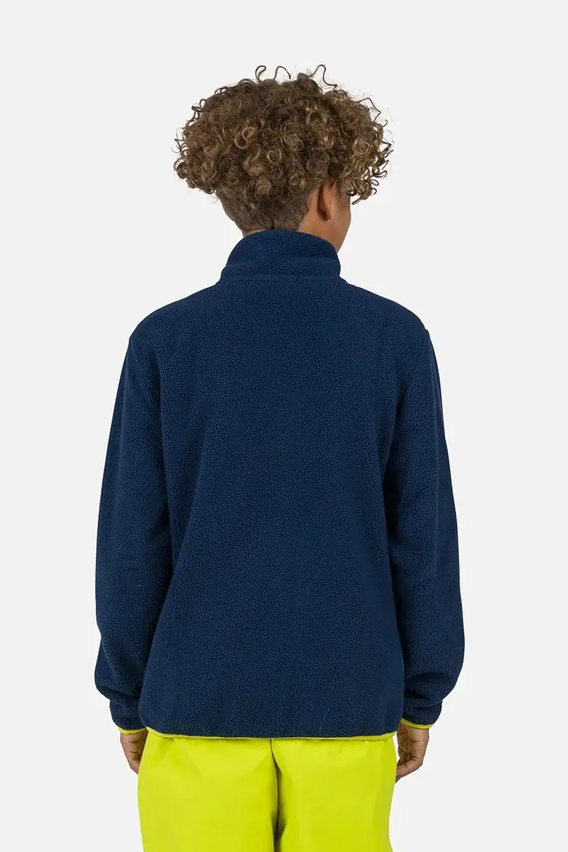 felpa in pile bambini ALLTRACK colore blu navy RLNYL08 miniatura 5