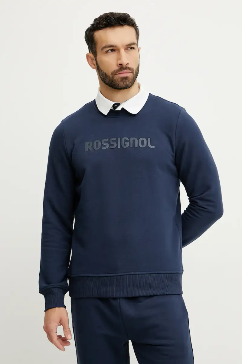 felpa Prarion uomo colore blu navy RLNMS07