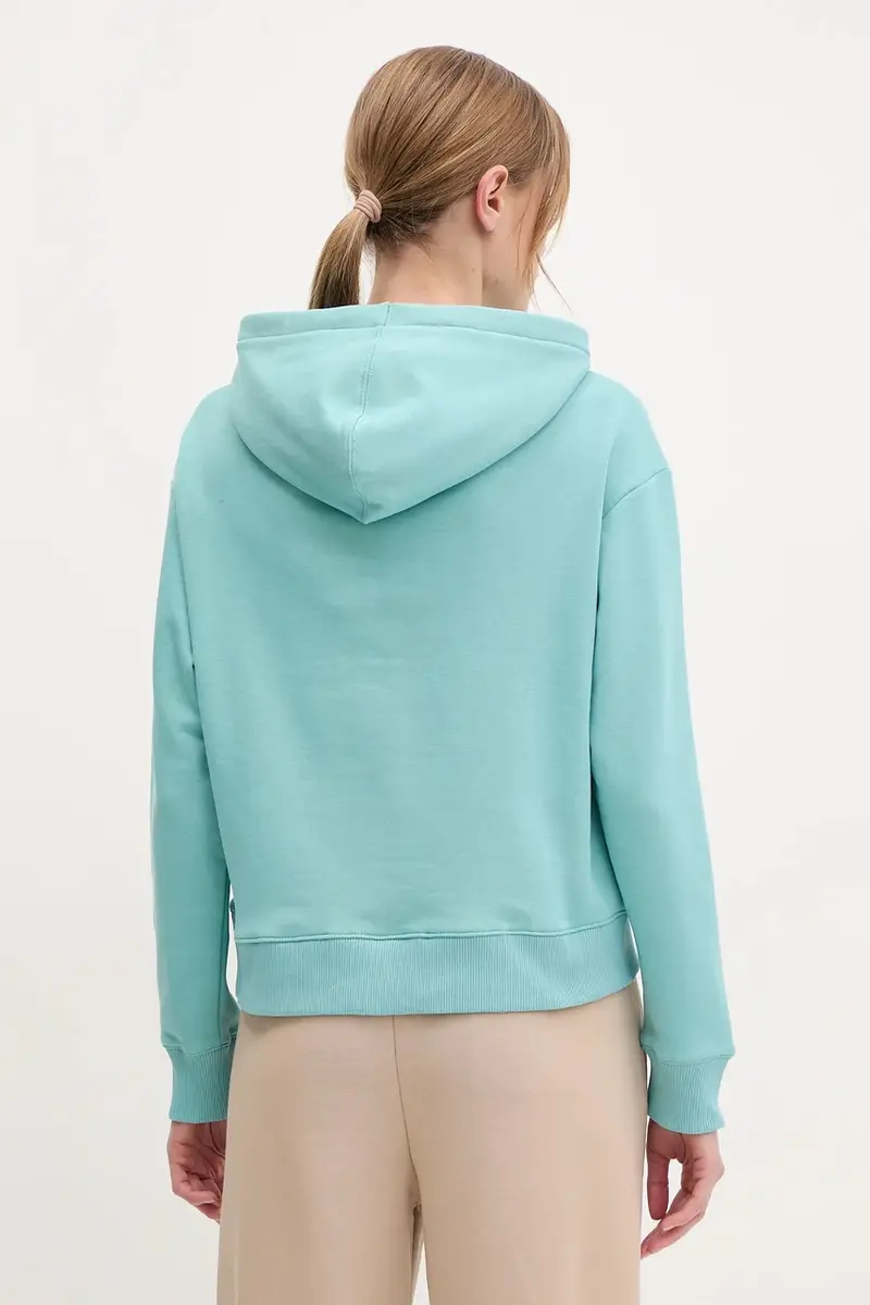 felpa Waterfall donna colore turchese con cappuccio RLNWS02 miniatura 3