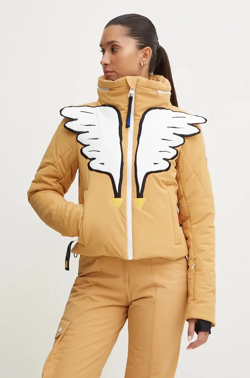 giacca da sci Birdy Poetic x JCC colore beige RLNWJ35