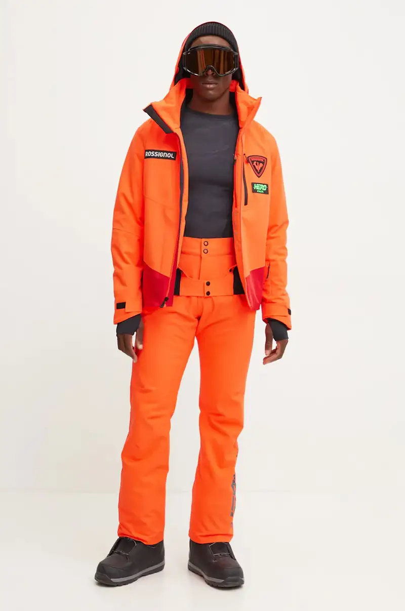 giacca da sci Hero Blackside Arancione miniatura 2