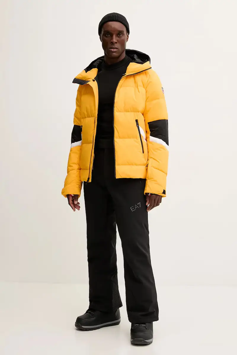 giacca da sci in piuma DAILLE Giallo miniatura 2