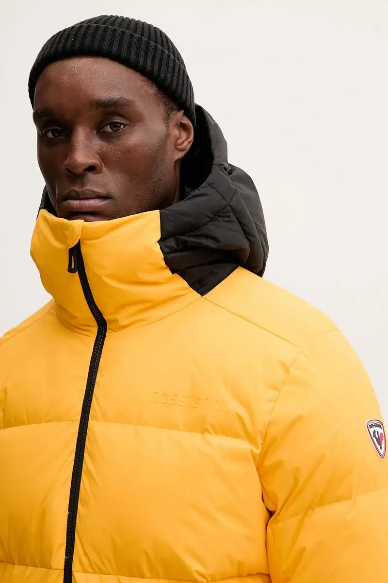 giacca da sci in piuma DAILLE Giallo miniatura 4