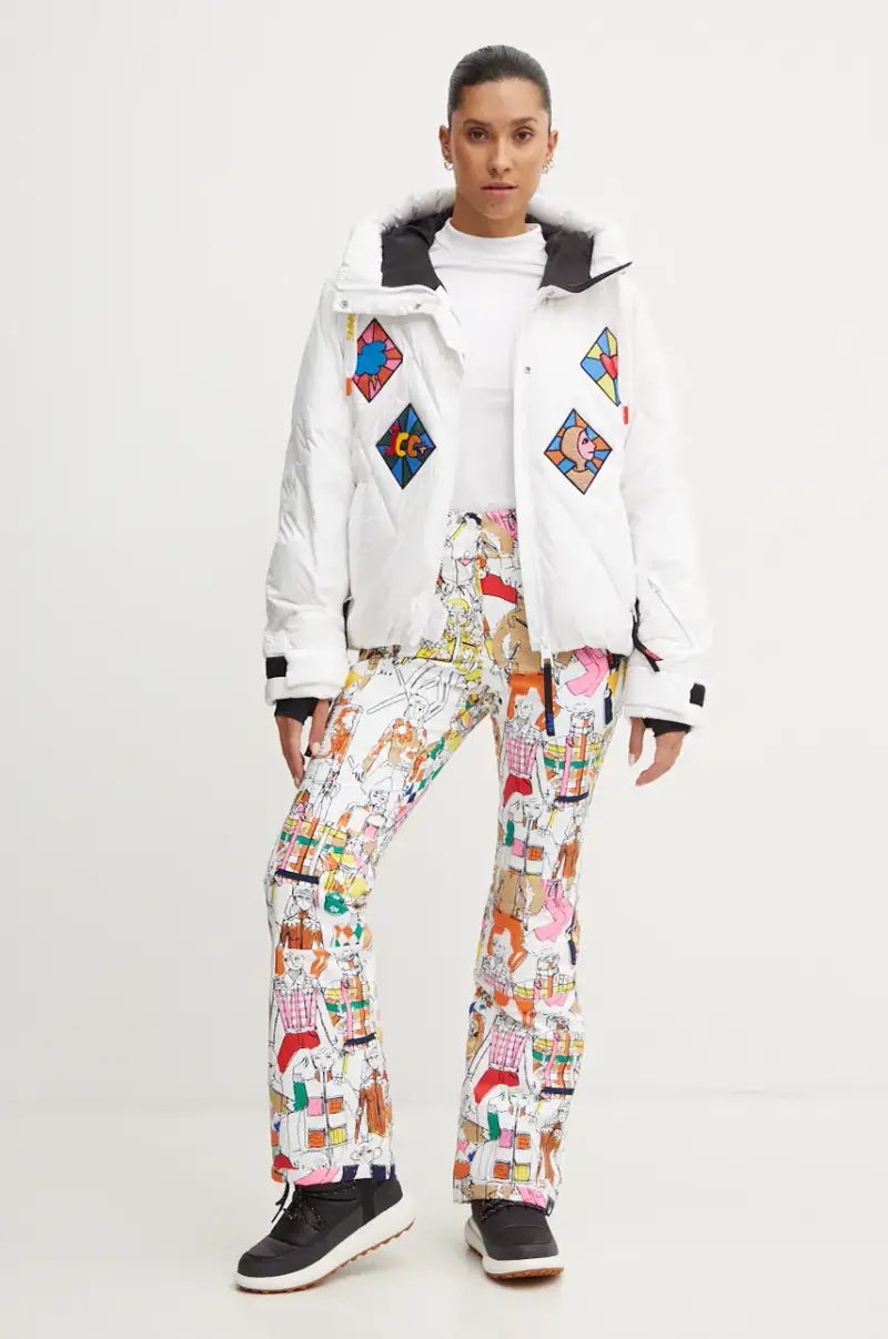 giacca da sci in piuma Lumy x JCC Bianco miniatura 2