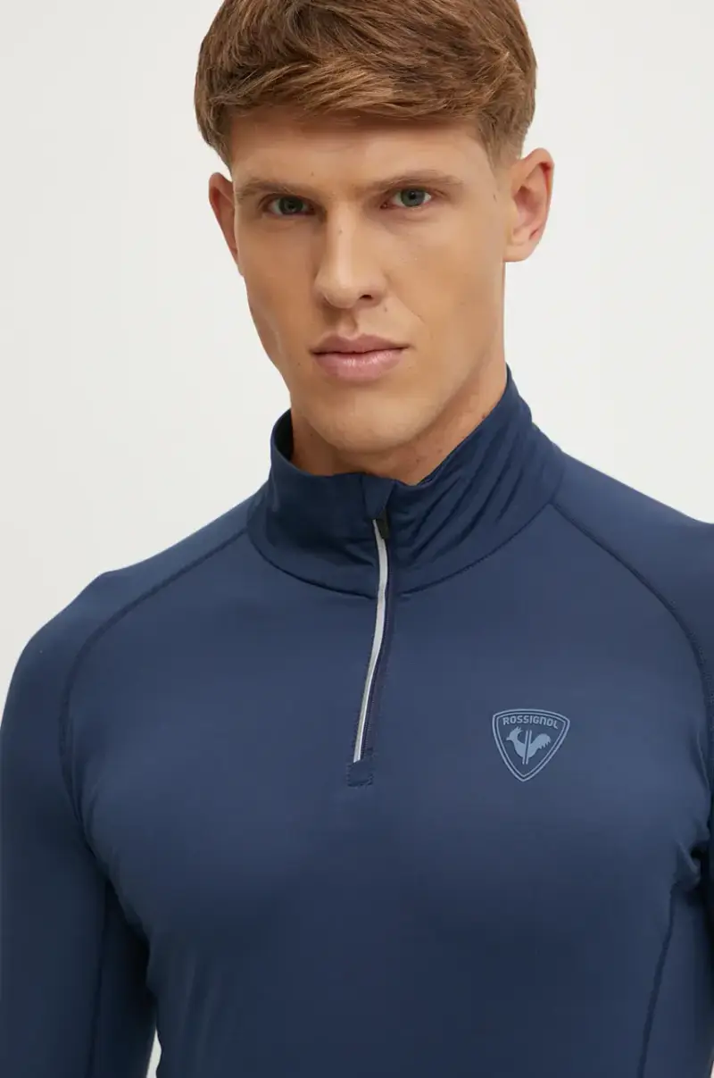 longsleeve funzionale Classique Blu navy miniatura 4