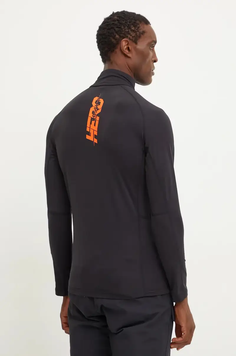 longsleeve funzionale Hero Classique Nero miniatura 3