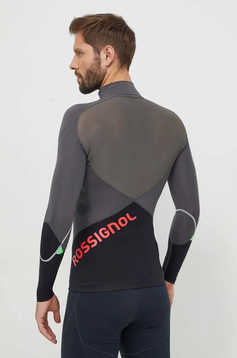 longsleeve funzionale Infini Compression Race colore grigio miniatura 2