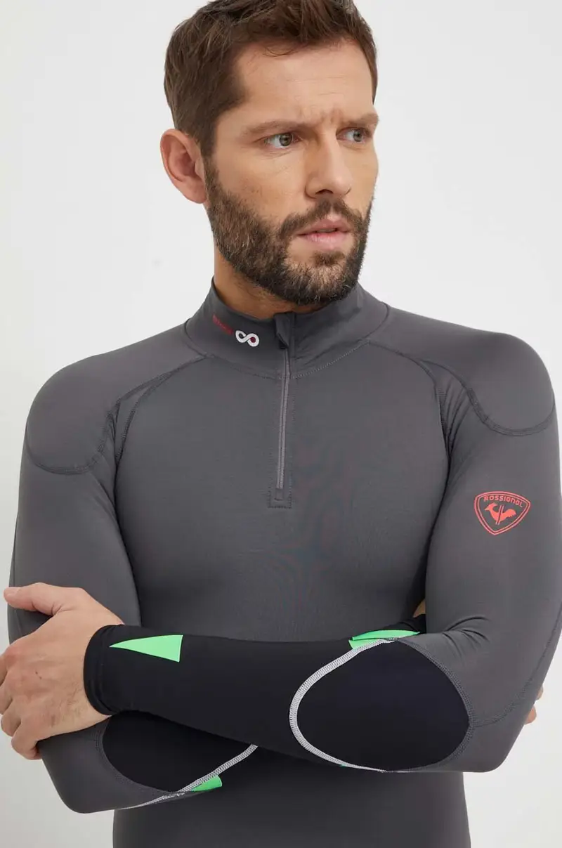 longsleeve funzionale Infini Compression Race colore grigio