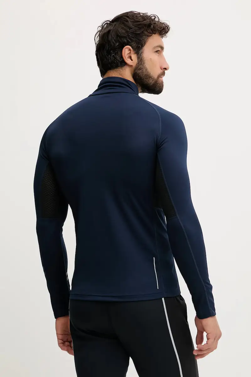 longsleeve funzionale Poursuite Blu navy miniatura 3