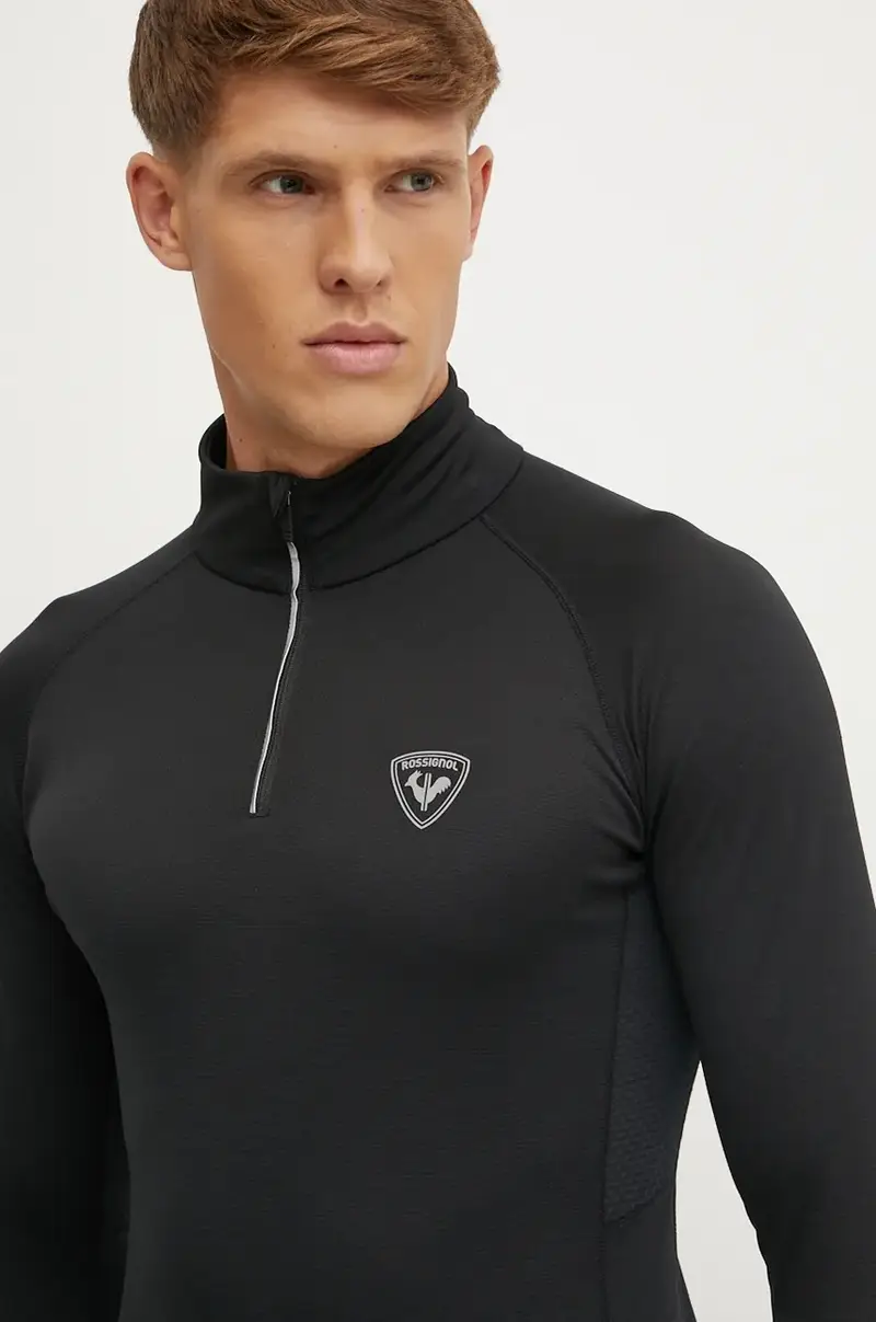 longsleeve funzionale Poursuite Nero miniatura 4