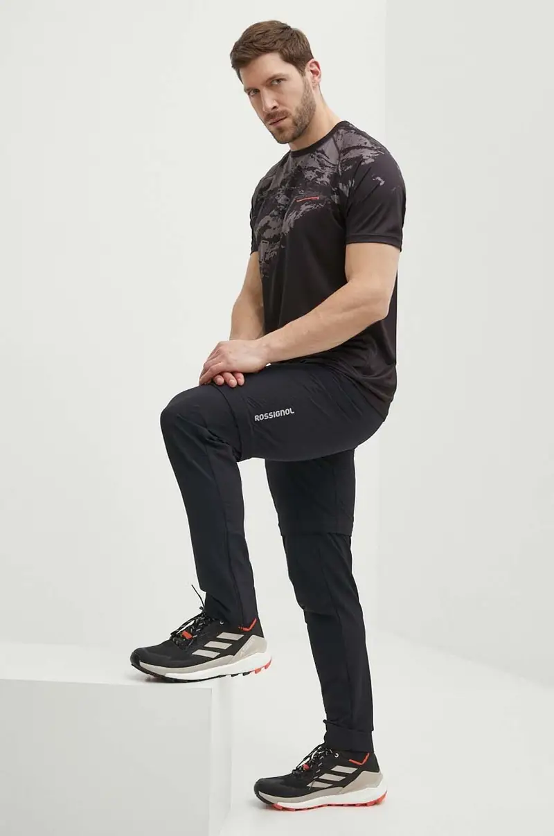 maglietta da sport colore nero RLLMY02 miniatura 2