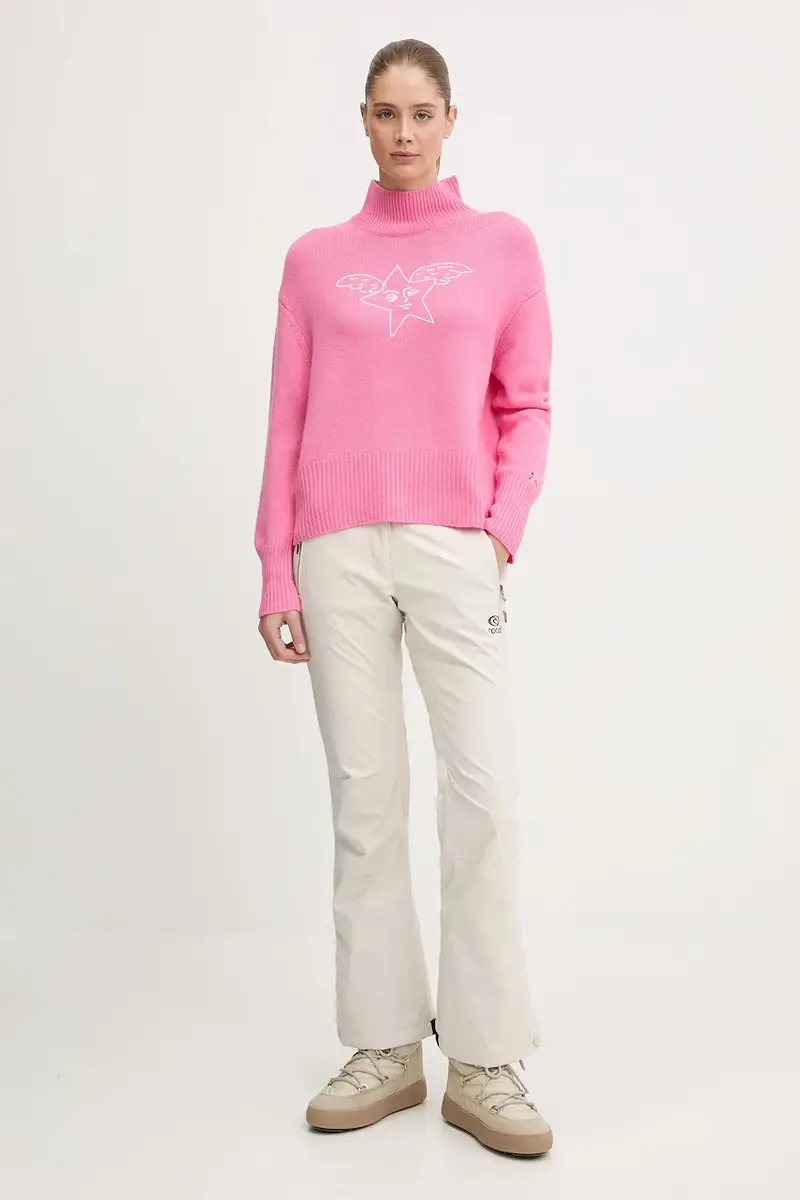 maglione con aggiunta di cachemire JCC Rosa miniatura 2