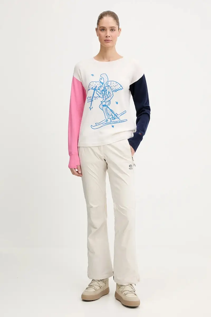 maglione in lana JCC Beige miniatura 2