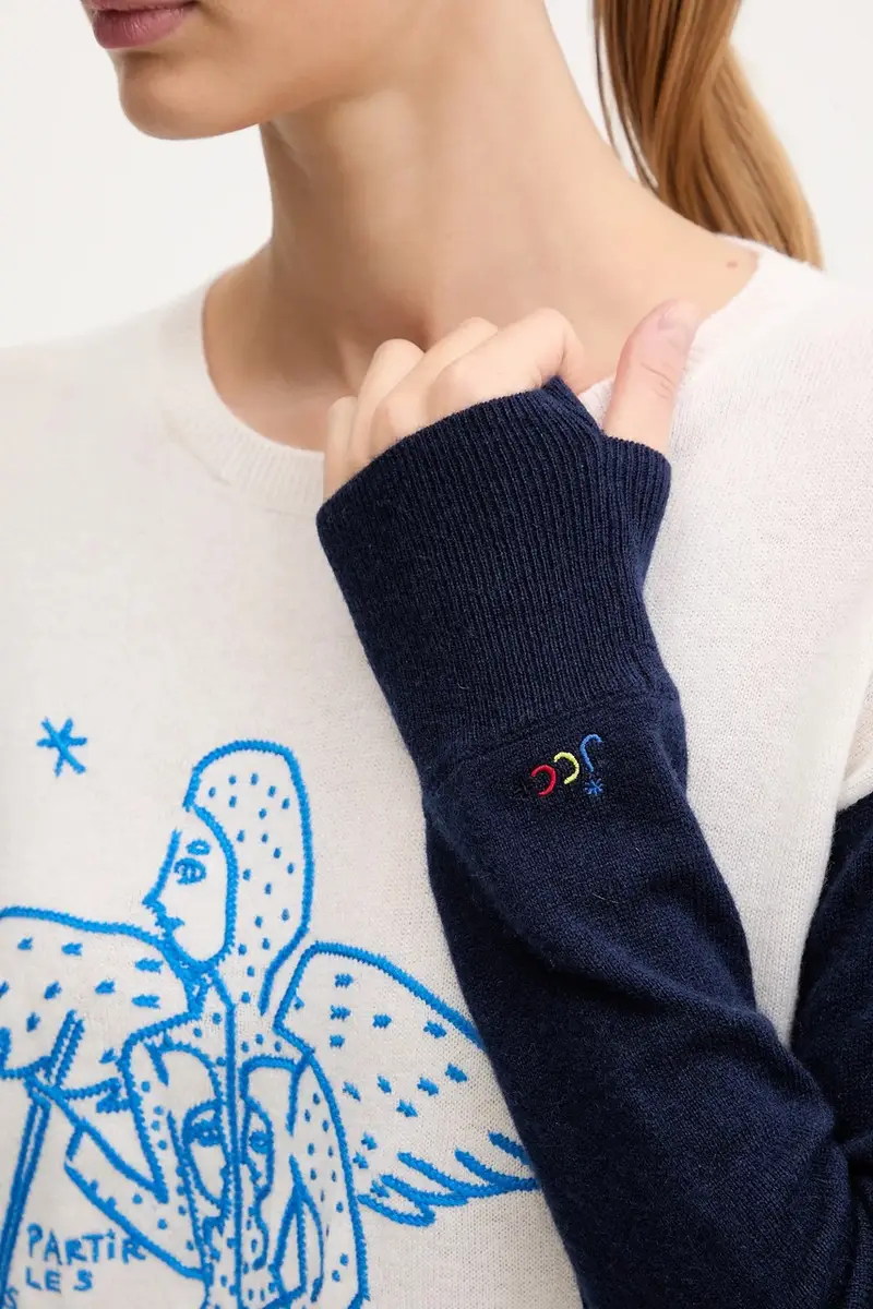 maglione in lana JCC Beige miniatura 5