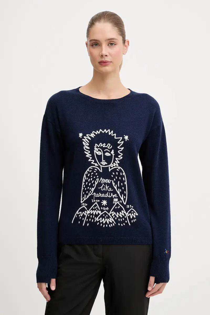 maglione in lana JCC Blu navy