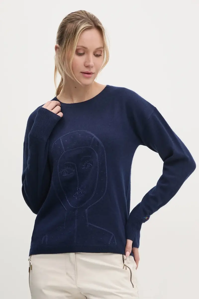 maglione Lina x JCC donna colore blu navy RLNWO09