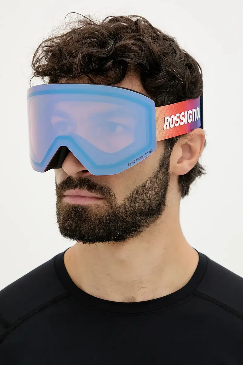 occhiali da sci Blu miniatura 2