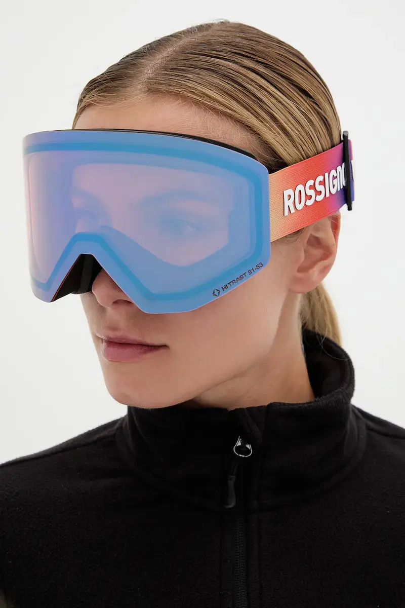 occhiali da sci Blu miniatura 3