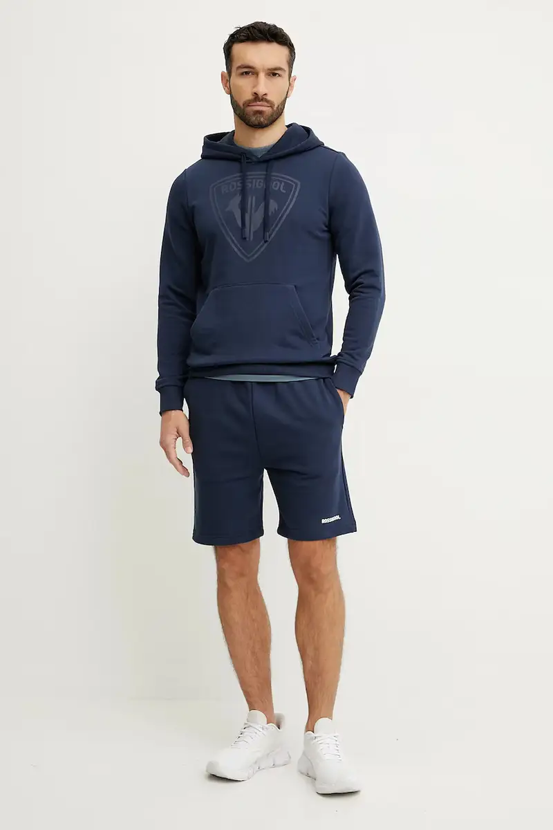 pantaloncini Presset uomo colore blu navy RLNMP25 miniatura 2