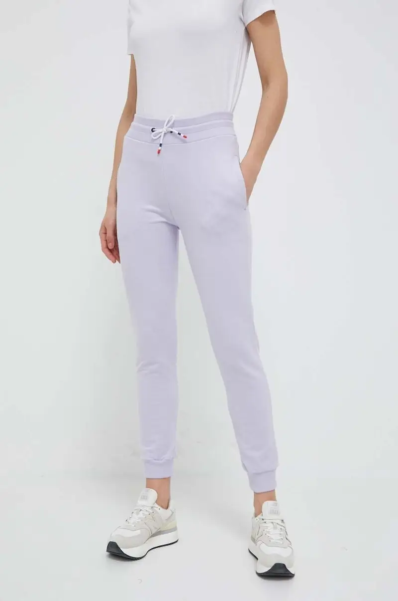 pantaloni da jogging in cotone Violetto