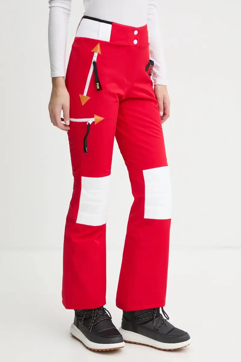 pantaloni da sci Pilot x JCC colore rosso RLNWP08