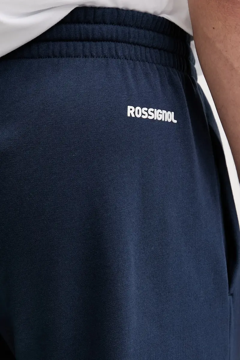 pantaloni tuta di cotone Blu navy miniatura 4