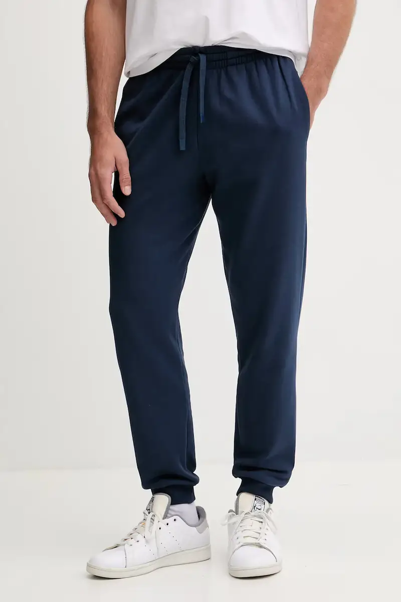 pantaloni tuta di cotone Blu navy