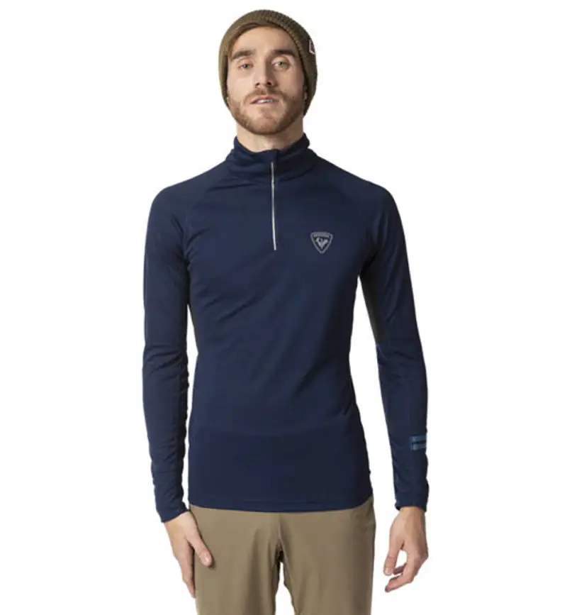 Poursuite 1/2 Zip M - maglietta tecnica - uomo Blue