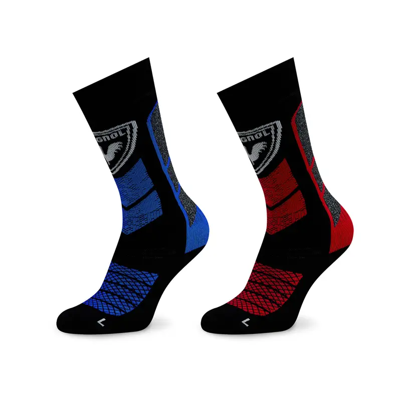 Set di 2 paia di calze da sci Rossignol Jr Termotech 2P RLMYX02 Nero