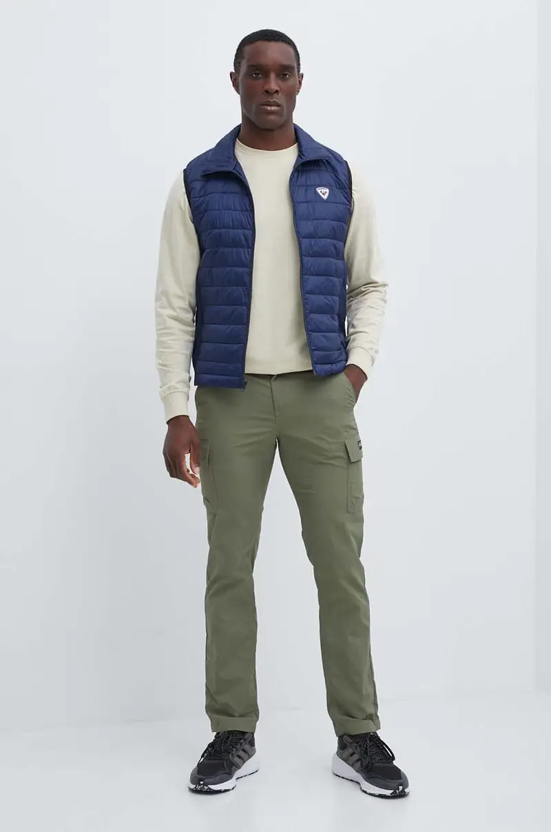 smanicato uomo colore blu navy RLMMJ64 miniatura 2