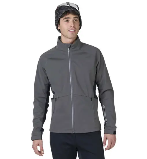 Softshell M - giacca sci da fondo - uomo Grey