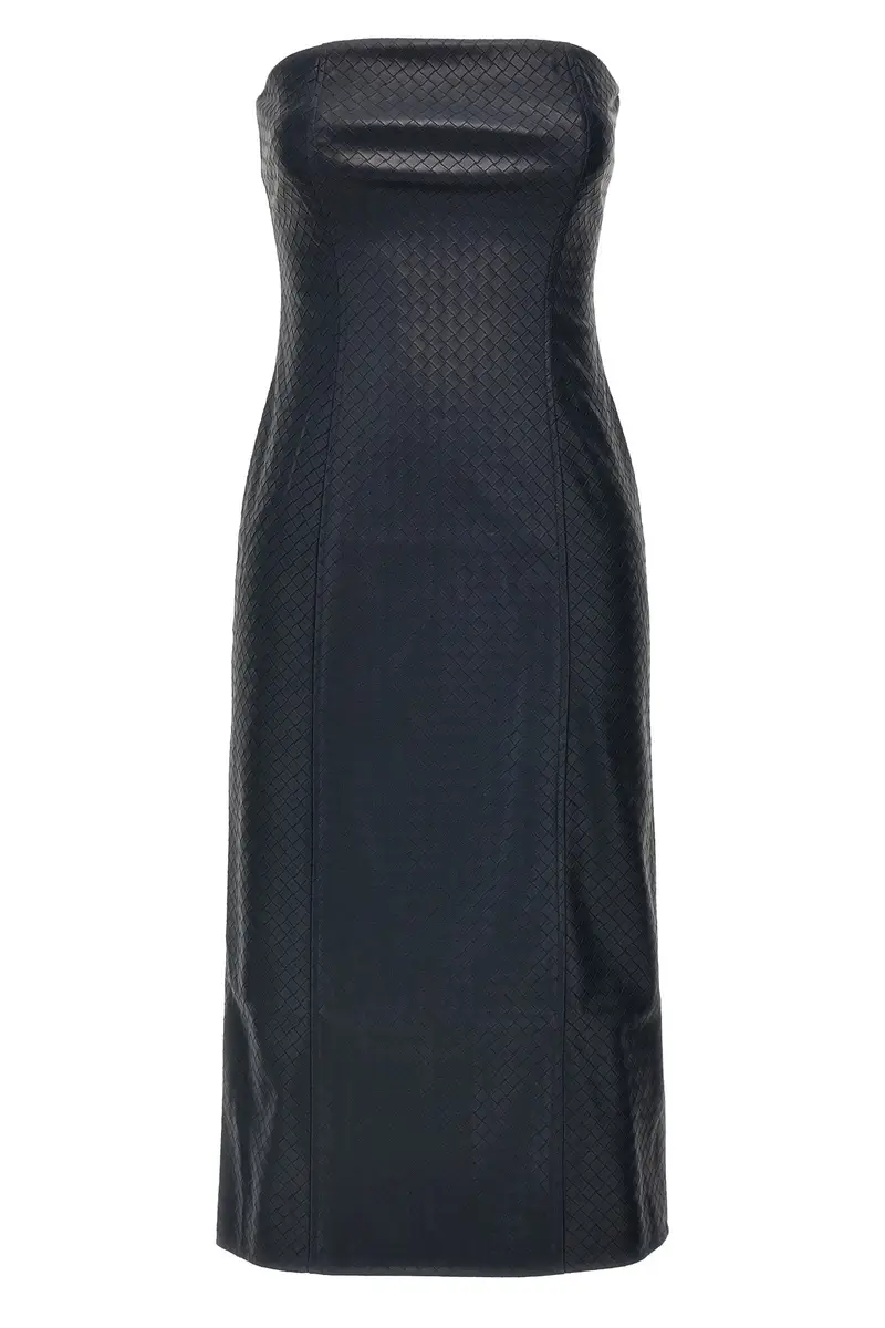 Abito Midi Braided Blu