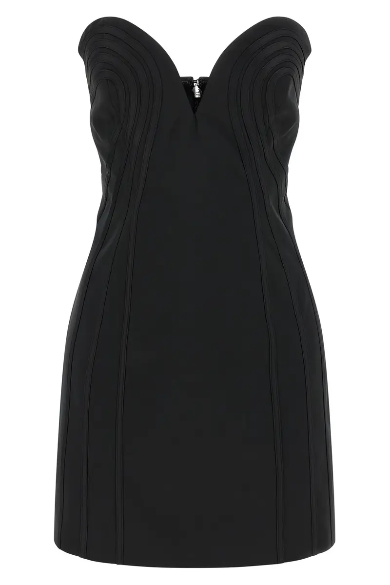 Abito 'Satin Mini' Nero