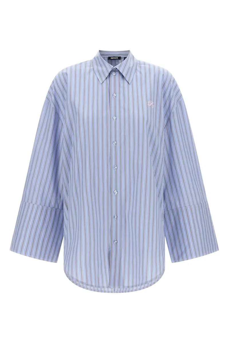 Camicia 'Poplin Oversized' Azzurro