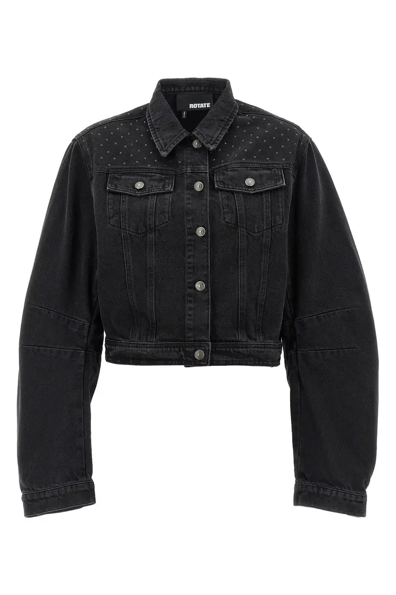 Giacca Denim Oversized Nero