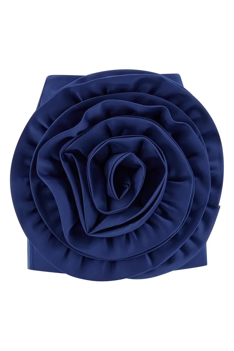 Gonna Maxi Fiore Blu