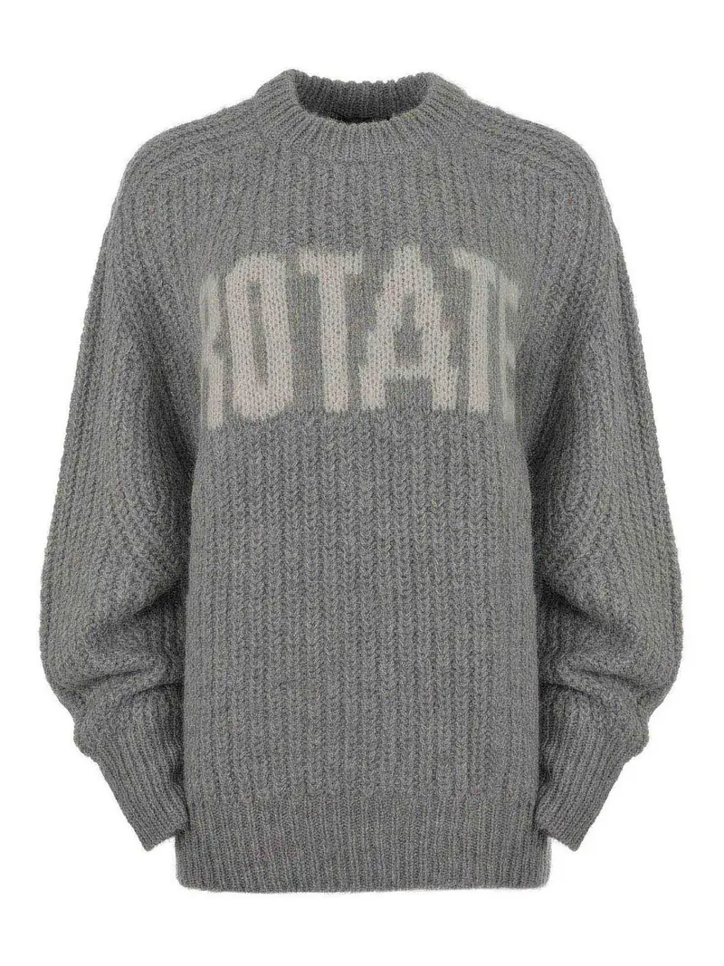 Maglione fatto di lana Grigio