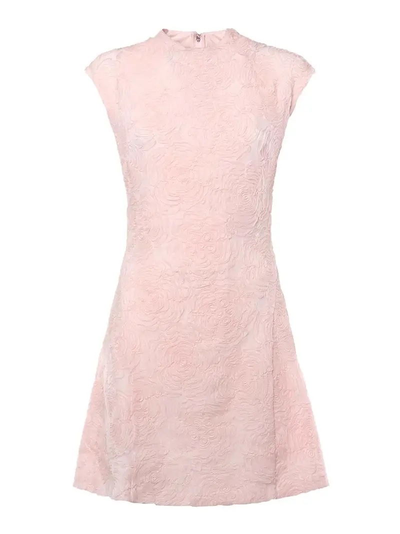 Miniabito in rete Argento