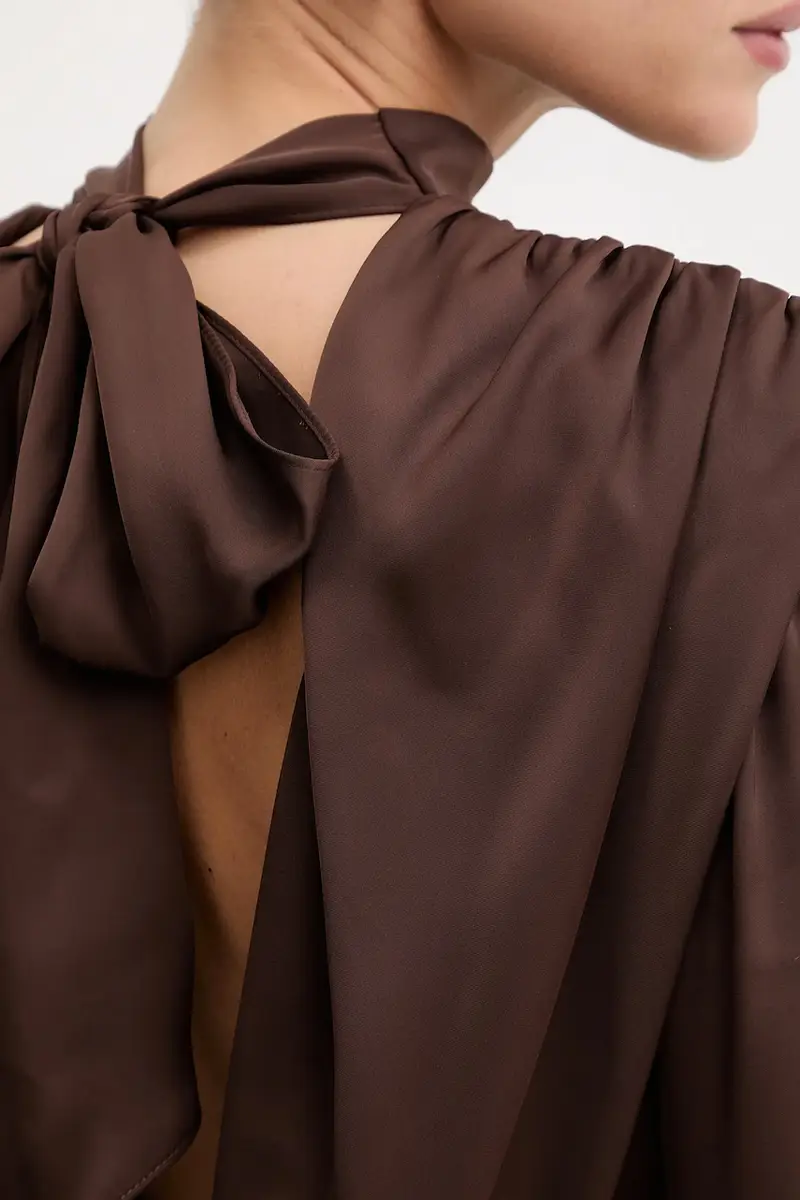 camicetta donna colore marrone 1146432910 miniatura 5